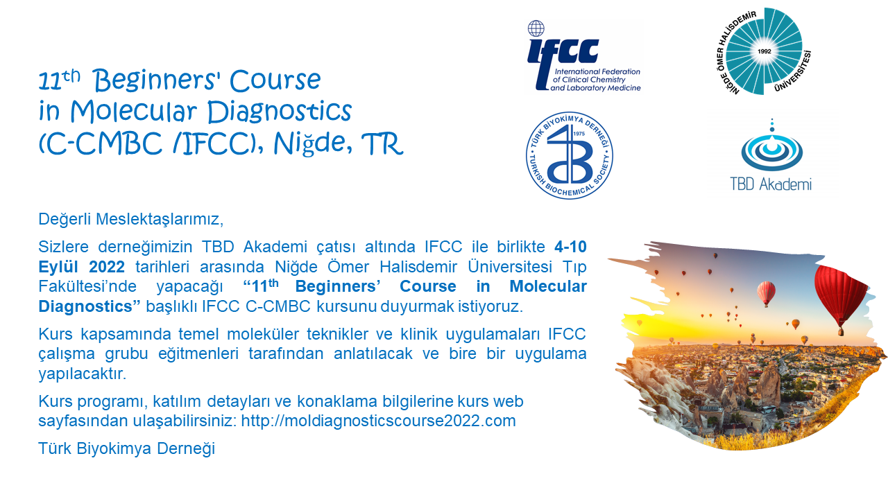 11Th Beginner’S Course İn Molecular Diagnostics