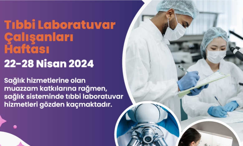 22-28 Nisan Tıbbi Laboratuvar Çalışanları Haftası Kutlu Olsun